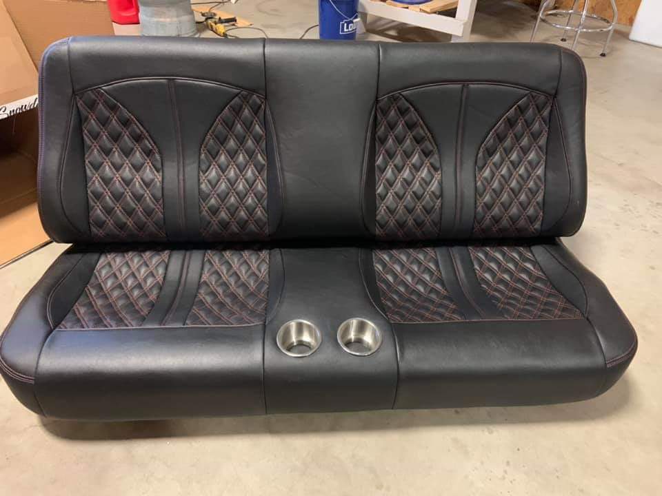 c10 bench seat cup holder