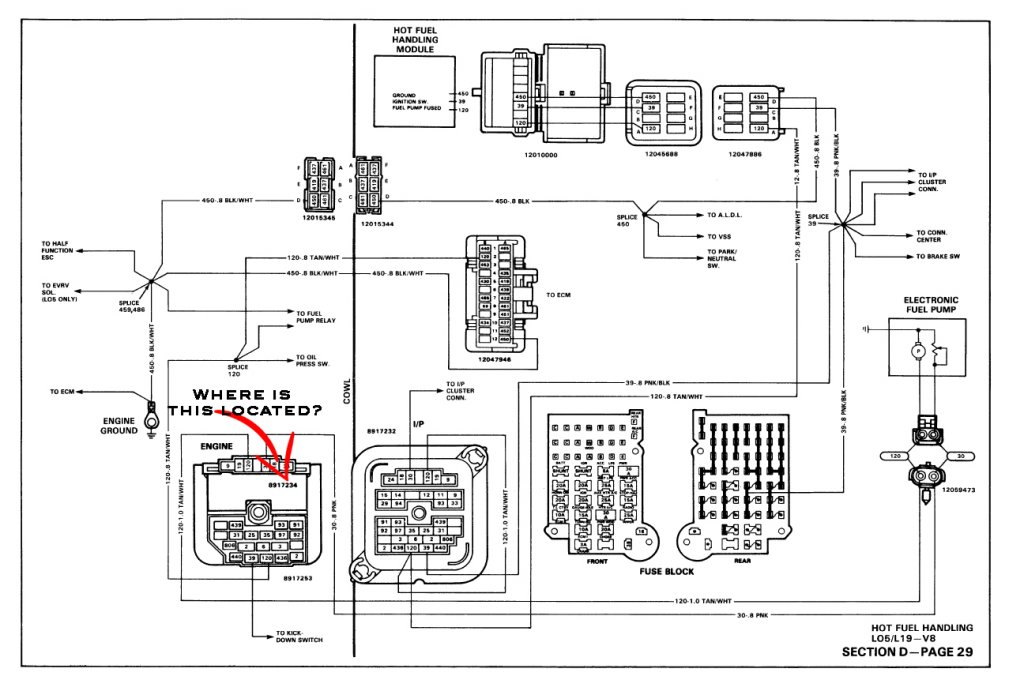 '88 350 TBI Firewall 12v Junction to Bulkhead connection wires? | Page ...