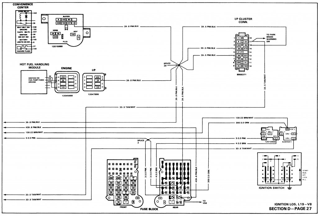 '88 350 TBI Firewall 12v Junction to Bulkhead connection wires? | GM ...