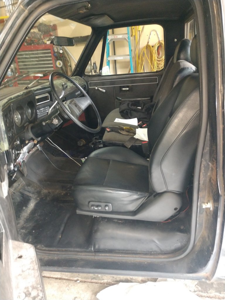 99 06 Gmt 800 Nbs Seats In A Square Body C10 Gm Square Body 1973