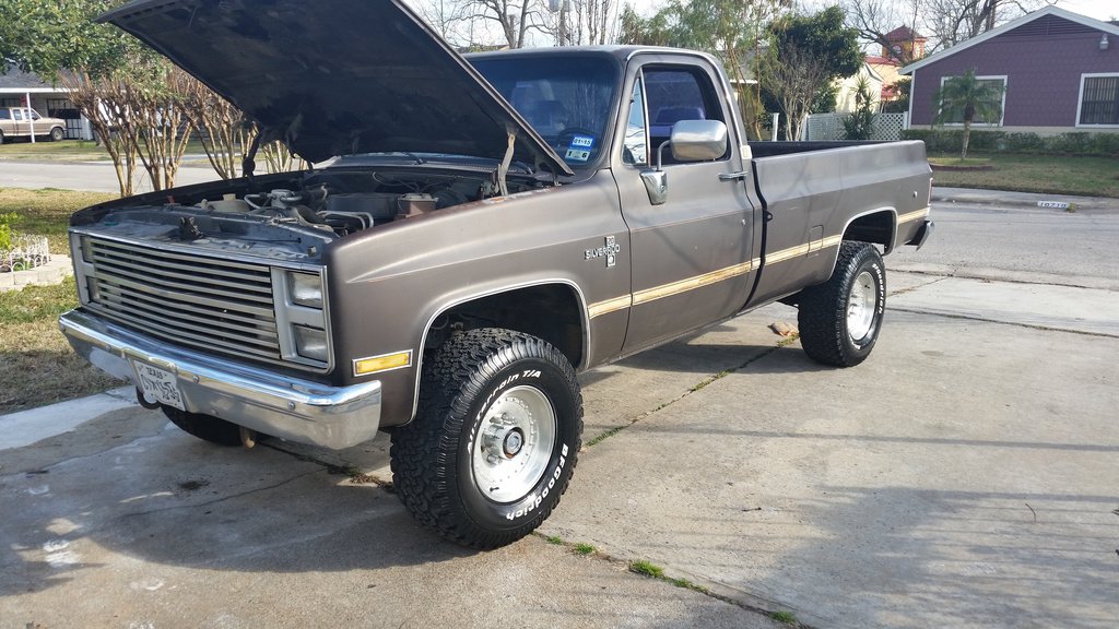 33s On A 2 Lift Gm Square Body 1973 1987 Gm Truck Forum 3106