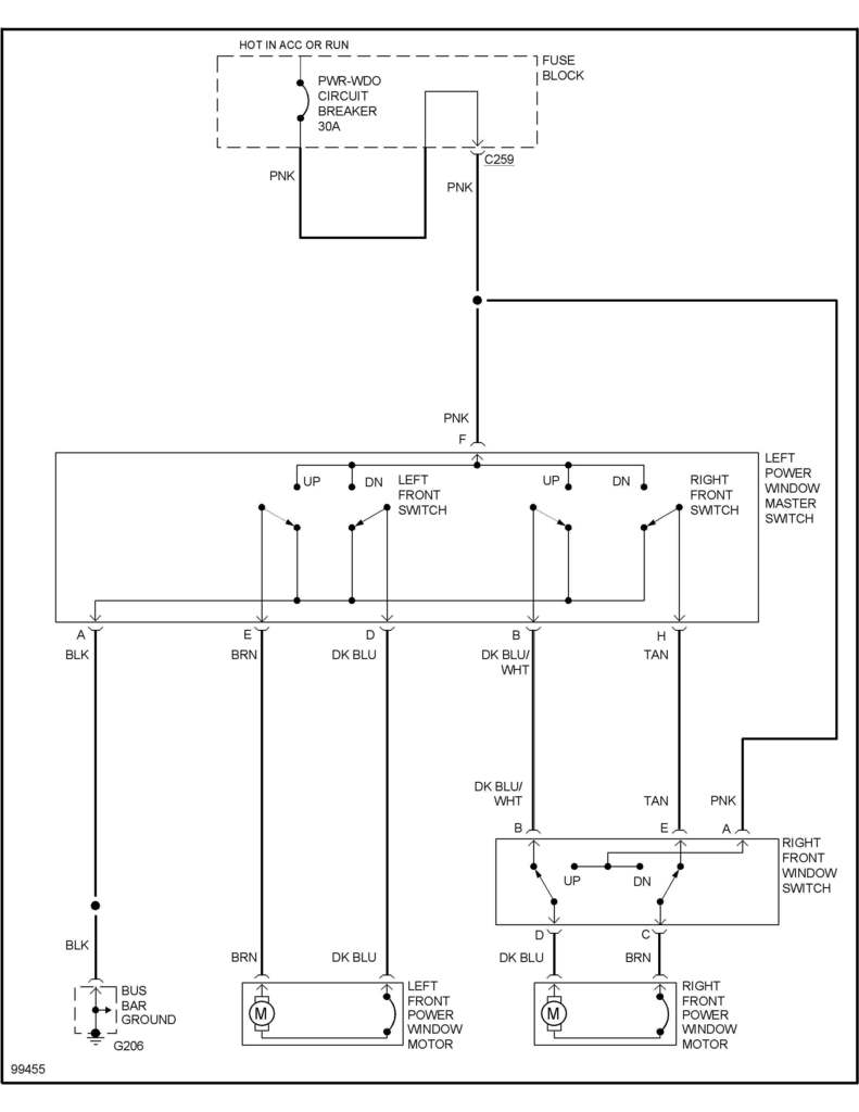 C10 Power Windows Wiring Diagram