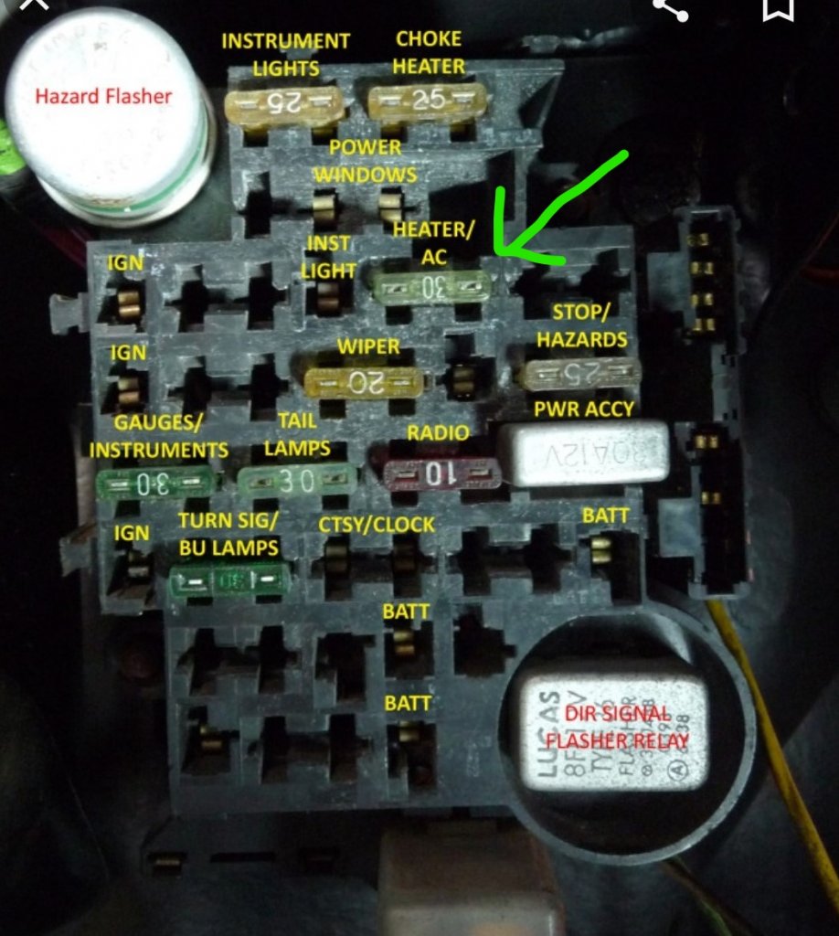 troubleshooting no AC blower fan | GM Square Body - 1973 - 1987 GM ...