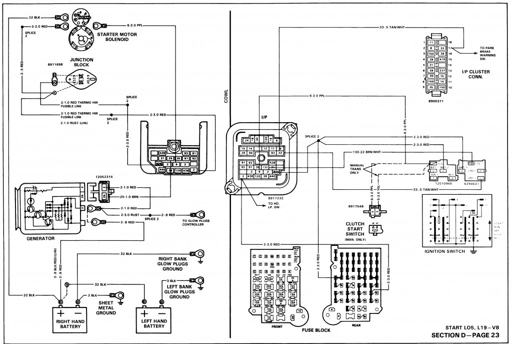 '88 350 TBI Firewall 12v Junction to Bulkhead connection wires? | GM ...