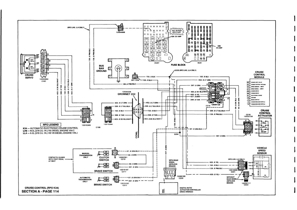 Cruise control release switch | GM Square Body - 1973 - 1987 GM Truck Forum