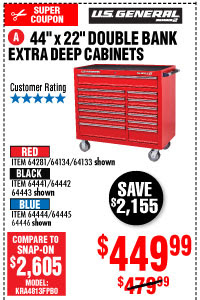 Us General Tool Carts Tool Chests Tool Cabinets Page 3 Gm