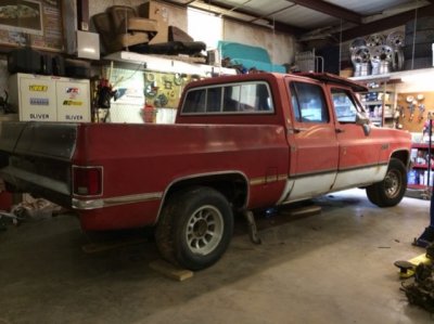 Crewcab LWB to SWB conversion | GM Square Body - 1973 - 1987 GM Truck Forum