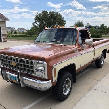 Looking for 1973 1974 GMC Tailgate lettering. GM Square Body